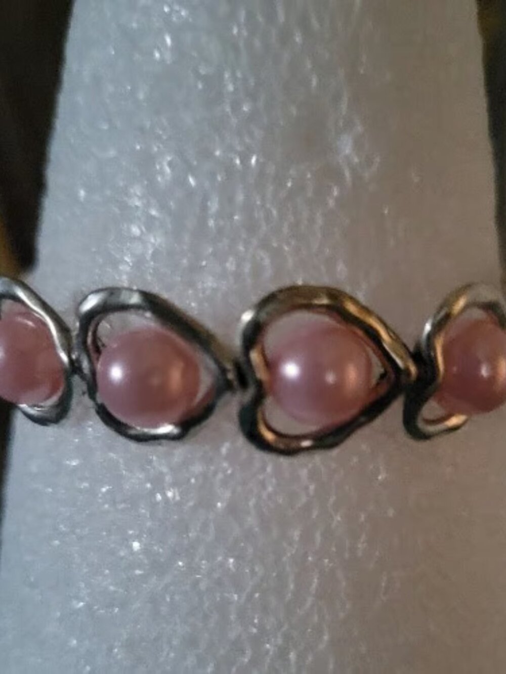 Silver and Gold Heart Wrist Wraps with Decorative Charms